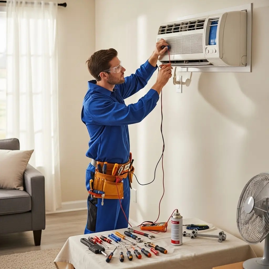 Çankaya Profilo Profilo klima gaz dolumu ve bakım – Enerji verimliliği artırıldı. - Teknik servis örneği